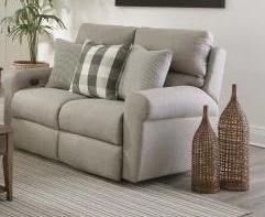 IAmerica® Happy Place Metal Power Lay Flat Reclining Loveseat