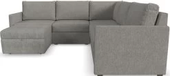 Flex By Flexsteel® 5-Piece Gray 5-Seat Sectional With Storage Ottoman -Furniture Store c083f127 f9c1 4192 99e1 f85e6df5f617