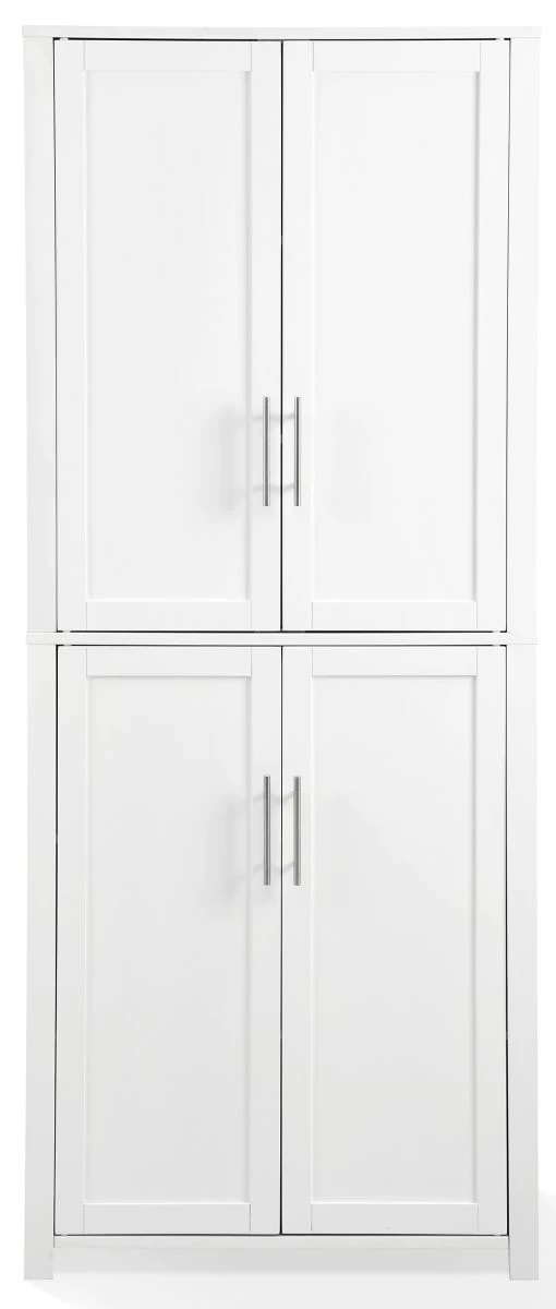 Crosley Furniture® Savannah White Tall Pantry 4 Crosley Furniture® Savannah White Tall Pantry - Image 2