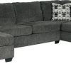 Signature Design By Ashley® Ballinasloe 3-Piece Smoke Sectional