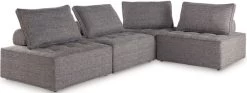 Signature Design By Ashley® Bree Zee 4-Piece Brown Outdoor Sectional