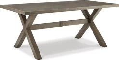 Signature Design By Ashley® Beach Front Beige Outdoor Dining Table