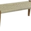 Crestview Collection Bengal Manor Jute Yarn Bench -Furniture Store c3f43247 2d93 47d2 bf2c fdfe63318d2e