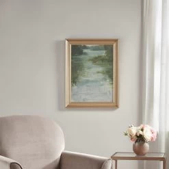 Olliix By Martha Stewart Estuary Multi-Colored Framed Glass Wall Art -Furniture Store c41f6527 89ca 4cf9 bef8 06073226d122