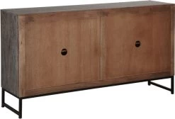 Signature Design By Ashley® Treybrook Distress Grey Accent Cabinet -Furniture Store c4d30e78 fa63 44bf 9bd4 a2e454065c98