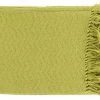 Surya Thelma Lime 50"x60" Throw Blanket