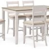 Signature Design By Ashley® Skempton 7-Piece Light Brown/White Counter Height Dining Set -Furniture Store c7adc2ff b5de 4075 8266 93eb579b29d9