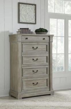 Signature Design By Ashley® Moreshire Bisque Chest Of Drawers -Furniture Store c8f197ac 1b0e 4d46 b1ea 5d79cfb6a427