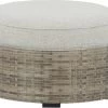 Signature Design By Ashley® Calworth Beige Outdoor Ottoman -Furniture Store c90e5266 cf48 4d7f 9254 4f2b575ec1c7