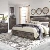 Signature Design By Ashley® Drystan Brown 3pc King Bedroom Set With Footboard Storage P47112504 -Furniture Store c9137c5c 02db 4280 8f85 24d989ff284c