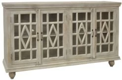 Crestview Collection Southbrook White Wash Sideboard