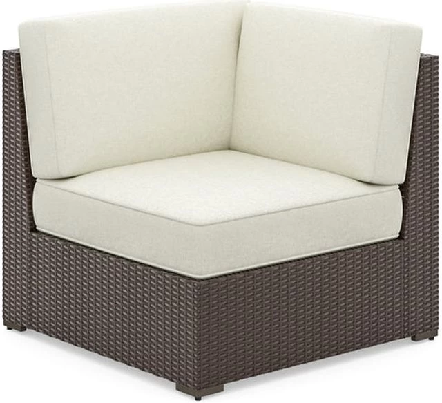 Homestyles® Palm Springs 3-Piece Brown Outdoor Chair Pair And Coffee Table 4 Homestyles® Palm Springs 3-Piece Brown Outdoor Chair Pair And Coffee Table - Image 2