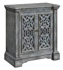 Coast2Coast Home™ Midvale Texture Grey Blue Cabinet