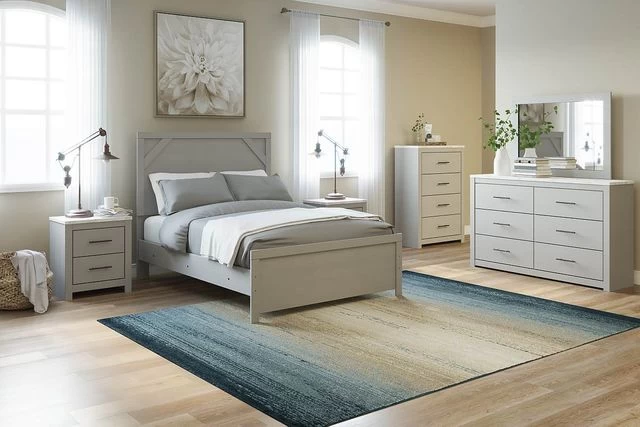 Signature Design By Ashley® Cottonburg Dove Gray Full Panel Bed 6 Signature Design By Ashley® Cottonburg Dove Gray Full Panel Bed - Image 4