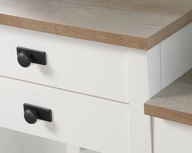 Sauder® Cottage Road® Soft White® Vanity With Mirror 6 Sauder® Cottage Road® Soft White® Vanity With Mirror - Image 4