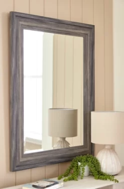 Signature Design By Ashley® Jacee Antique Gray Accent Mirror -Furniture Store ce46a3ea d8ed 4a32 8b56 c65f4def74da