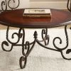 Steve Silver Co.® Crowley Dark Cherry Cocktail Table With Metal Base 1 Steve Silver Co.® Crowley Dark Cherry Cocktail Table With Metal Base -Furniture Store cr150c