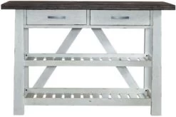 Liberty Farmhouse Two Tone White Server -Furniture Store d12dfbc2 c403 4211 8a85 9ec6030787c6