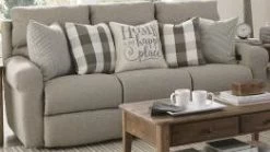 IAmerica® Happy Place Metal Lay Flat Reclining Sofa