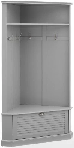 Crosley Furniture® Ellison Gray Corner Hall Tree