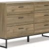 Signature Design By Ashley® Deanlow Honey Dresser