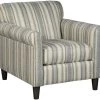 Craftmaster Grey Strip Arm Chair -Furniture Store d5939260 5a65 457c 97a4 ec953f009be3