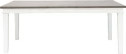 Benchcraft® Nollicott Whitewash/Light Gray Dining Extension Table 9 Benchcraft® Nollicott Whitewash/Light Gray Dining Extension Table -Furniture Store d63d1ebd 725e 49b4 b8f3 7eec6a05bdfb