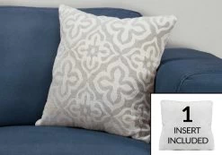 Monarch Specialties Inc. Light Grey Pillow -Furniture Store d74ec212 2552 4849 b441 8d7c2f5c1fc4