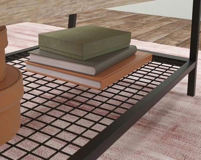 Sauder® Market Commons® Prime Oak® Lift-Top Coffee Table 5 Sauder® Market Commons® Prime Oak® Lift-Top Coffee Table - Image 3