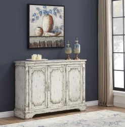 Coast2Coast Home™ Olivia Porter Aged Cream Credenza -Furniture Store d8c13ad5 6c3a 4b62 9bab 5a1f4df9c0f9