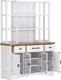 Signature Design By Ashley® Ashbryn White Dining Server And Hutch -Furniture Store d94ed07a 9991 4143 9f23 23c622972d8d