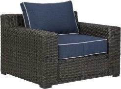 Signature Design By Ashley® Grasson Lane 4-Piece Brown/Blue Outdoor Seating Set 9 Signature Design By Ashley® Grasson Lane 4-Piece Brown/Blue Outdoor Seating Set -Furniture Store d97db9b1 b6e3 4fe4 ac9b 3514746a3ac9