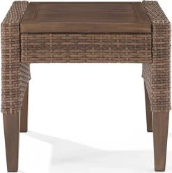 Crosley Furniture® Capella Brown Outdoor Side Table 8 Crosley Furniture® Capella Brown Outdoor Side Table -Furniture Store da062549 7f78 43f2 ae49 c9aff677d3f9