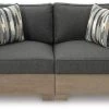 Signature Design By Ashley® Citrine Park 2-Piece Brown/Charcoal Outdoor Sectional 1 Signature Design By Ashley® Citrine Park 2-Piece Brown/Charcoal Outdoor Sectional -Furniture Store da0b4dea 673b 47fd a31c dbd313bf38cd