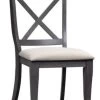 Liberty Furniture Ocean Isle Dark Gray Upholstered X Back Side Chair - Set Of 2 -Furniture Store dc164b04 2d01 4e8a a60a 79e65d067bf5