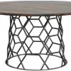 Coast2Coast Home™ Sierra Creek Brown/Gunmetal Dining Table -Furniture Store dc450da0 b7eb 49ef b090 9e12196c605b