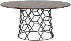 Coast2Coast Home™ Sierra Creek Brown/Gunmetal Dining Table