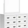 Signature Design By Ashley® Binterglen White Dresser And Mirror