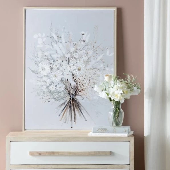 Crestview Collection Spring Bouquet Hand Finished Wall Art 5 Crestview Collection Spring Bouquet Hand Finished Wall Art - Image 3