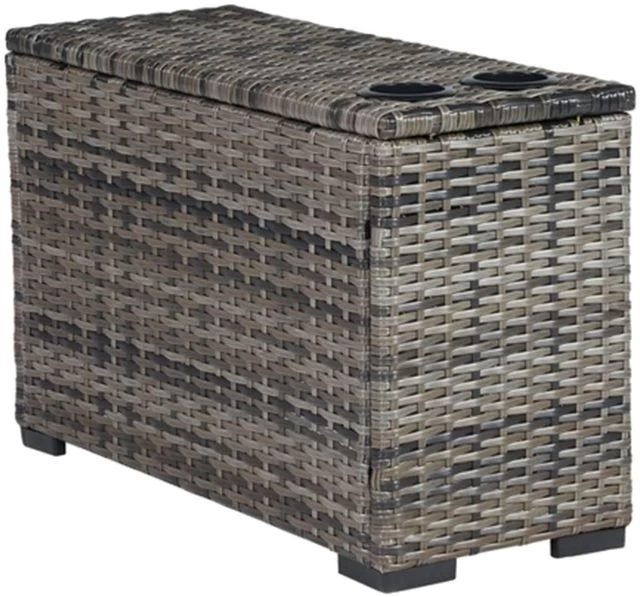 Signature Design By Ashley® Harbor Court 3-Piece Gray Outdoor Sectional 5 Signature Design By Ashley® Harbor Court 3-Piece Gray Outdoor Sectional - Image 3