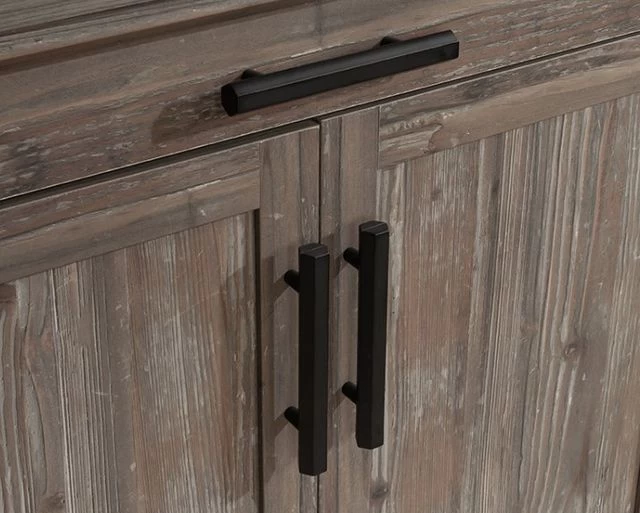 Sauder® Aspen Post® Pebble Pine® Storage Cabinet 6 Sauder® Aspen Post® Pebble Pine® Storage Cabinet - Image 4