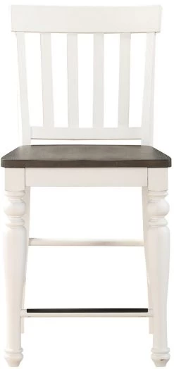 Steve Silver Co.® Joanna Ivory & Mocha Counter Height Chair - 2pc 9 Steve Silver Co.® Joanna Ivory & Mocha Counter Height Chair - 2pc -Furniture Store e10e8650 c17c 4e88 a865 d5628efb6f1b