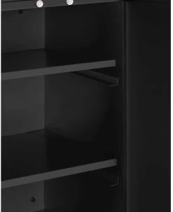 Summit 12" Jet Black Wall Cabinet -Furniture Store e12bec85 c55e 4a39 bc0c 3f78398bac7f