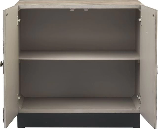 Coast2Coast Home™ Roxanne Rosalie Textured Light Brown Storage Cabinet 6 Coast2Coast Home™ Roxanne Rosalie Textured Light Brown Storage Cabinet - Image 4