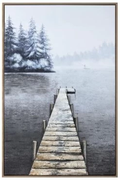 Crestview Collection Palmer Hand Finished Wall Art