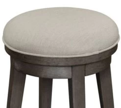 Liberty Furniture Modern Farmhouse Dark Gray Console Swivel Stool - Set Of 2 -Furniture Store e3d6e980 8b23 4e03 8780 24161a07bfb0