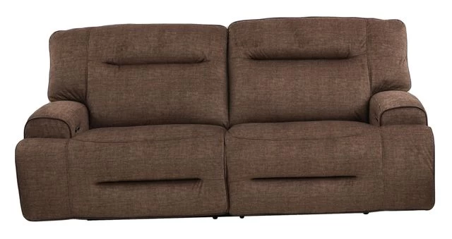 Cheers By Man Wah Chocolate Dual Power Headrest Recling Sofa 3 Cheers By Man Wah Chocolate Dual Power Headrest Recling Sofa