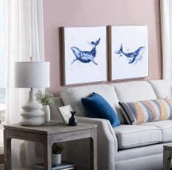 Crestview Collection Whales Tails 2-Piece Wall Art Set -Furniture Store e4fc4ea1 aa33 4195 8a19 4bdba84d57f3