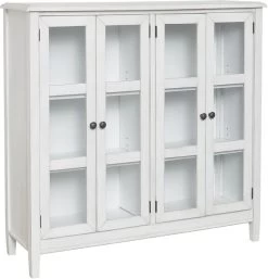 Signature Design By Ashley® Kanwyn Whitewash Accent Cabinet