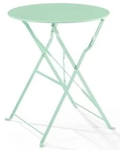 Crosley Furniture® Karlee 3-Piece Mint Indoor/Outdoor Metal Bistro Set -Furniture Store e543ca53 aed9 41db 9647 72a85506a5ee